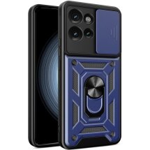 Защитный чехол Deexe Armor Shield для Motorola Edge 50 - Blue: фото 1 из 9