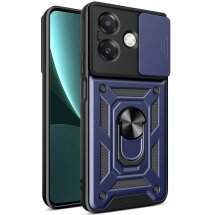 Защитный чехол Deexe Armor Shield для OPPO A3x / A3 / A40m - Blue: фото 1 из 10
