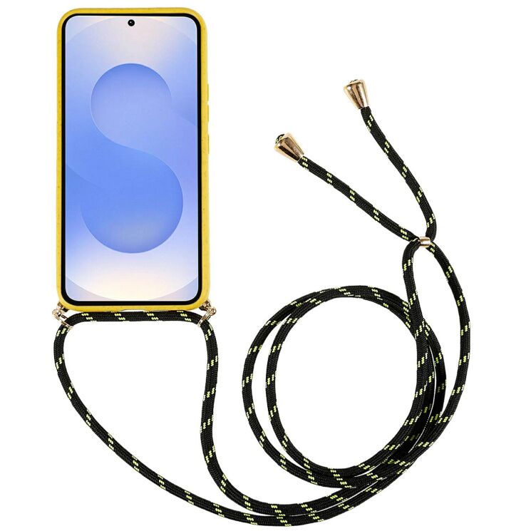 Защитный чехол Deexe Astra Case для Samsung Galaxy S26 Plus - Yellow: фото 2 из 6