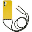 Защитный чехол Deexe Astra Case для Samsung Galaxy S26 Plus - Yellow (404344Y)