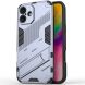 Защитный чехол Deexe Bibercas для Apple iPhone 16 - Dark Blue (360747DB). Фото 1 из 6