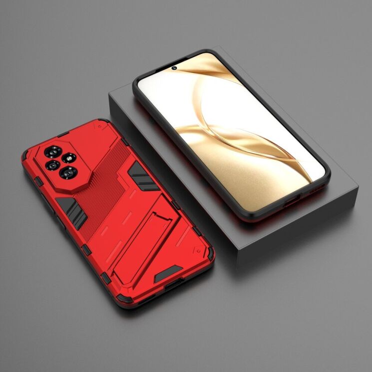Захисний чохол Deexe Bibercas для Honor 200 - Red: фото 6 з 7