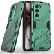 Защитный чехол Deexe Bibercas для OPPO Reno 12 Pro - Green (359005G). Фото 1 из 7