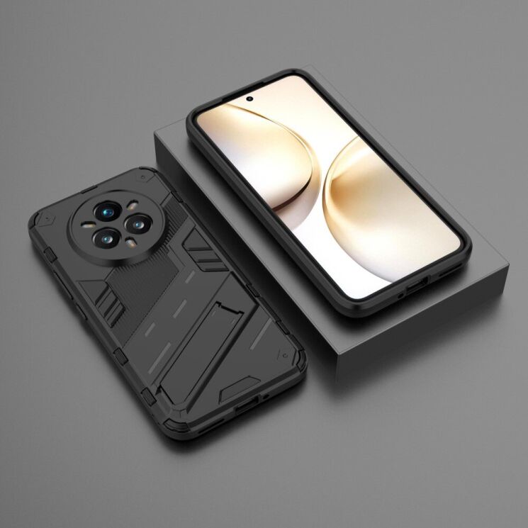Защитный чехол Deexe Bibercas для Realme 14 Pro Plus - Black: фото 4 из 6