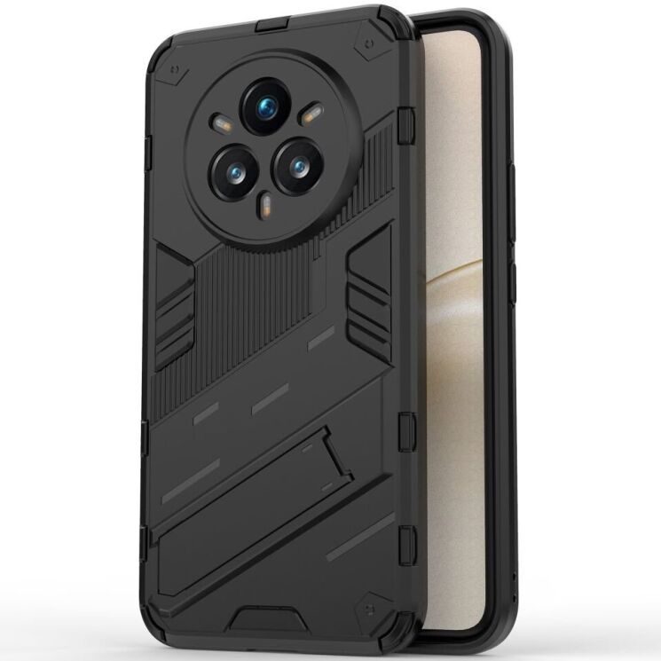 Защитный чехол Deexe Bibercas для Realme 14 Pro Plus - Black: фото 1 из 6