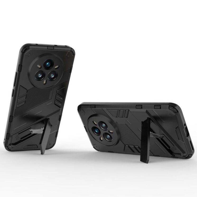 Защитный чехол Deexe Bibercas для Realme 14 Pro Plus - Black: фото 2 из 6
