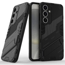 Защитный чехол Deexe Bibercas для Samsung Galaxy A26 (A266) - Black: фото 1 из 7