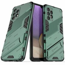 Защитный чехол Deexe Bibercas для Samsung Galaxy A32 (А325) - Green: фото 1 из 11