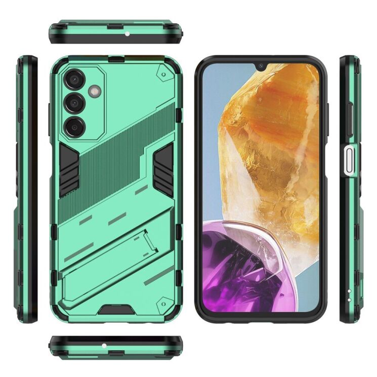 Захисний чохол Deexe Bibercas для Samsung Galaxy M15 (M156) - Green: фото 7 з 7