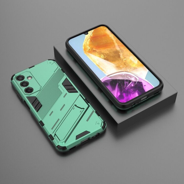 Захисний чохол Deexe Bibercas для Samsung Galaxy M15 (M156) - Green: фото 6 з 7