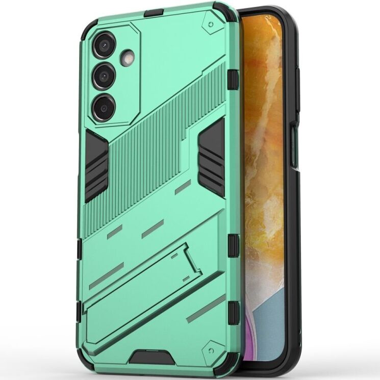 Захисний чохол Deexe Bibercas для Samsung Galaxy M15 (M156) - Green: фото 2 з 7