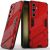 Защитный чехол Deexe Bibercas для Samsung Galaxy S24 FE (S721) - Red: фото 1 из 7