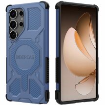 Защитный чехол Deexe Bibercas J-16 Series для Samsung Galaxy S25 Ultra (S938) - Blue: фото 1 из 6