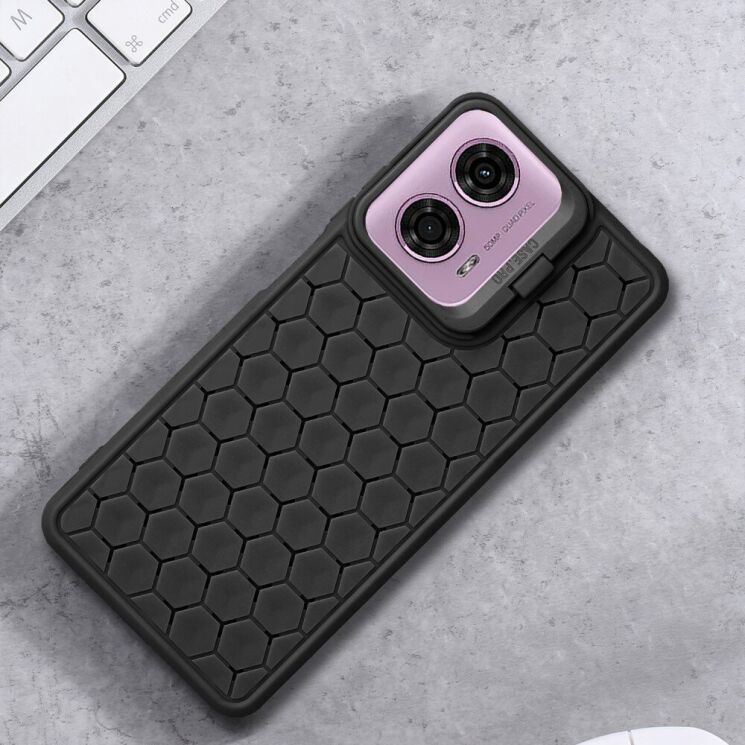Защитный чехол Deexe CasePro для Motorola Moto G24 / G04 / G04s / E14 - Black: фото 4 из 5