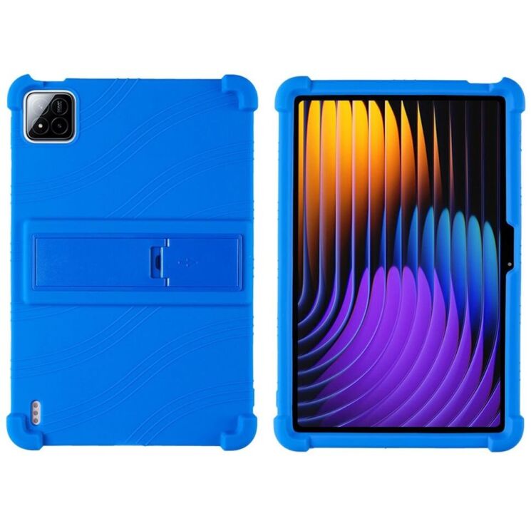 Защитный чехол Deexe Color AirBag для Xiaomi Pad 7 / 7 Pro - Dark Blue: фото 1 из 14