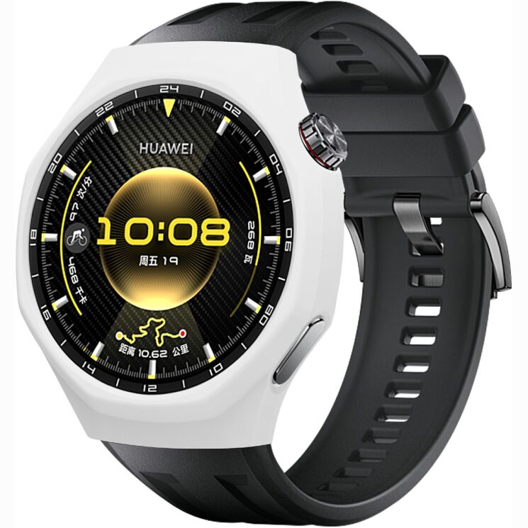 Защитный чехол Deexe Color Frame для Huawei Watch GT 6 Pro (46mm) - White (423403W) Защитный чехол Deexe Color Frame для Huawei Watch GT 6 Pro (46mm) - White: фото 3 из 4