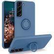 Защитный чехол Deexe Color Shell для Samsung Galaxy S22 (S901) - Dark Blue (296303DB)
