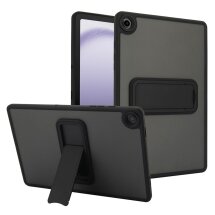 Защитный чехол Deexe Crystal Kickstand для Samsung Galaxy Tab A9 Plus (X210/216) - Black: фото 1 из 12