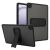Захисний чохол Deexe Crystal Kickstand для Samsung Galaxy Tab A9 Plus (X210/216) - Black: фото 1 з 12
