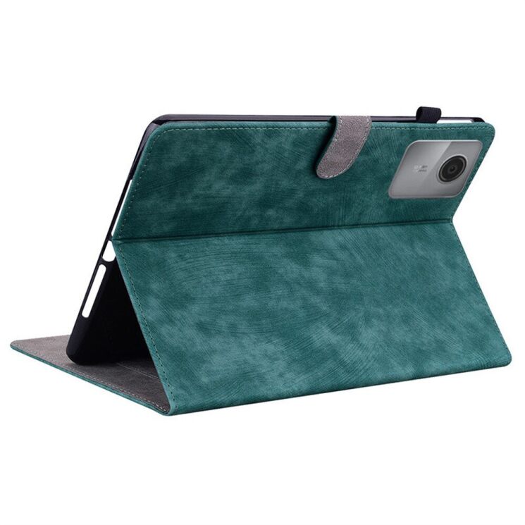 Защитный чехол Deexe Cute Tiger для Lenovo Idea Tab (TB336) - Green: фото 2 из 6