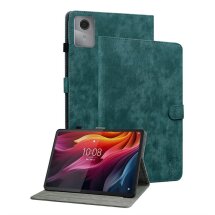 Защитный чехол Deexe Cute Tiger для Lenovo Idea Tab (TB336) - Green: фото 1 из 6