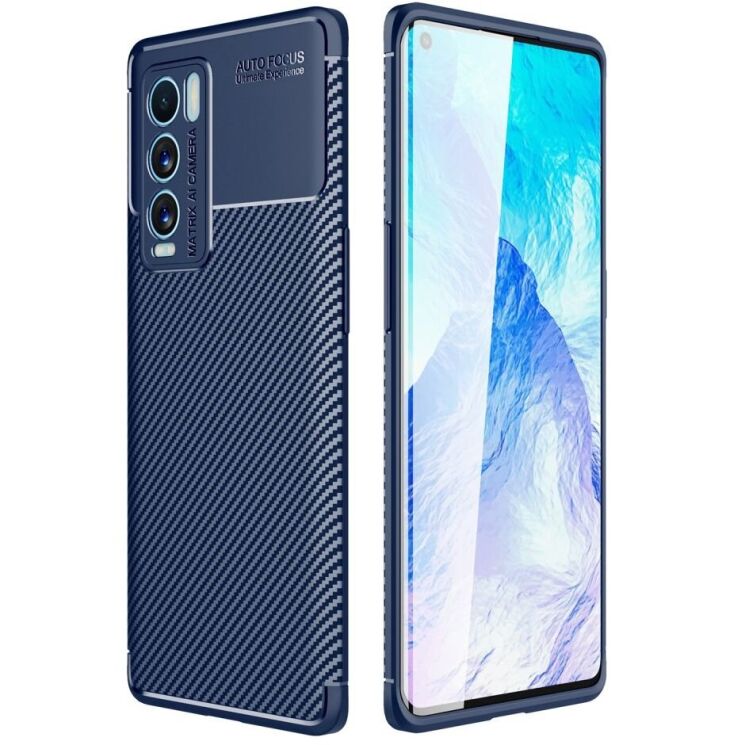 Захисний чохол Deexe Fusion для Realme GT Explorer Master - Blue: фото 1 з 7
