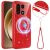 Защитный чехол Deexe Glitter Case with MagSafe для OnePlus 15 - Red: фото 1 из 7