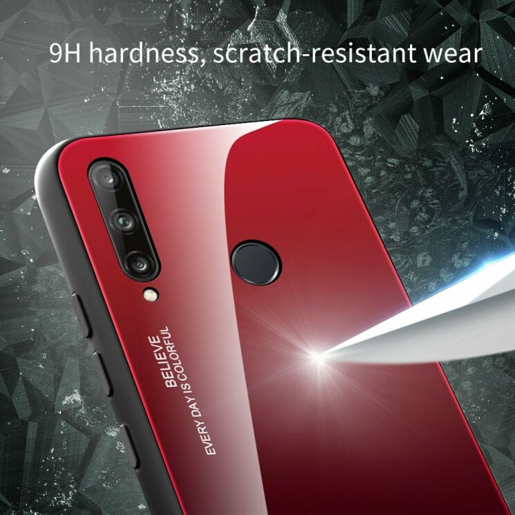 Защитный чехол Deexe Gradient Color для Huawei P40 Lite E - Gold / Pink: фото 11 из 17