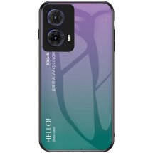 Захисний чохол Deexe Gradient Color для Motorola Moto G85 - Purple: фото 1 з 11
