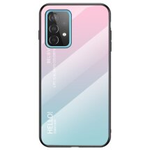 Захисний чохол Deexe Gradient Color для Samsung Galaxy A52 (A525) / A52s (A528) - Pink / Blue: фото 1 з 2