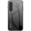 Защитный чехол Deexe Gradient Color для Samsung Galaxy S24 - Black / Grey (343567BH)