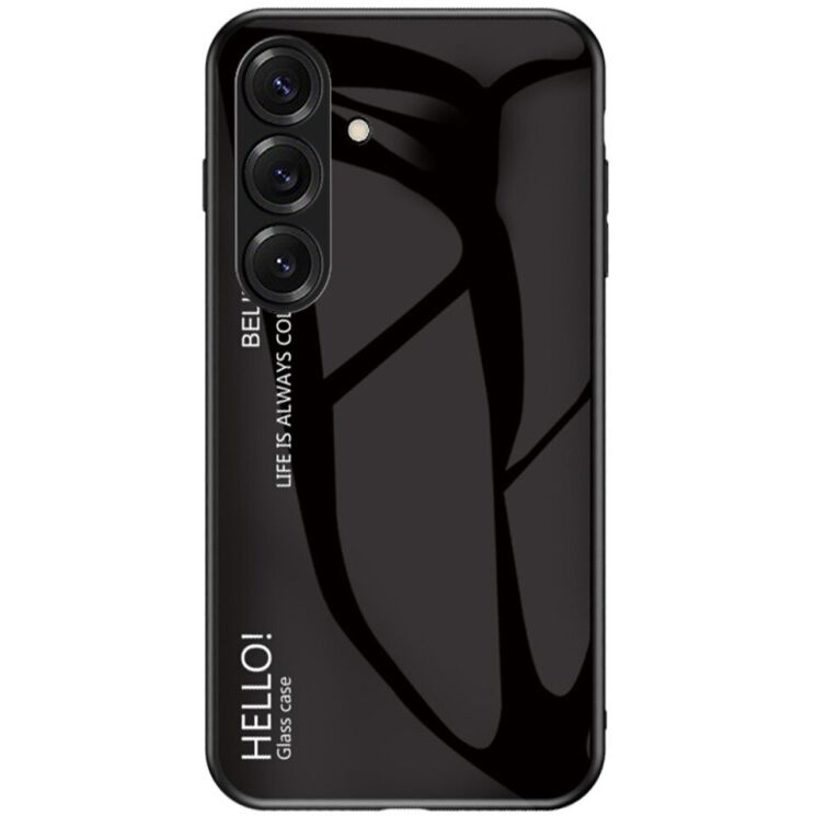 Захисний чохол Deexe Gradient Color для Samsung Galaxy S26 Plus - Black: фото 1 з 7