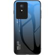 Защитный чехол Deexe Gradient Color для VIVO Y02 - Black (319004B)