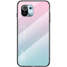 Защитный чехол Deexe Gradient Color для Xiaomi Mi 11 Lite / 11 Lite NE - Pink / Blue: фото 1 из 7