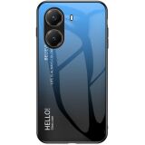 Захисний чохол Deexe Gradient Color для Xiaomi Poco X7 Pro - Black / Blue (371725BL)