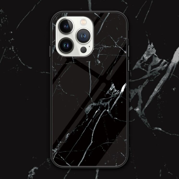 Защитный чехол Deexe Gradient Pattern для Apple iPhone 16 Pro - Black: фото 2 из 7
