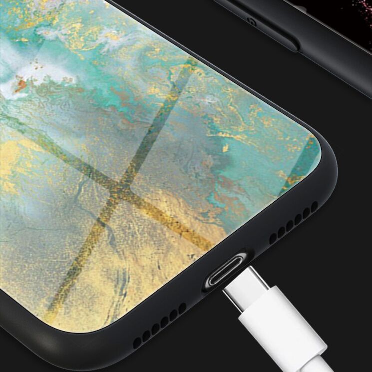 Захисний чохол Deexe Gradient Pattern для Google Pixel 9 / 9 Pro - Black / Gold: фото 6 з 9