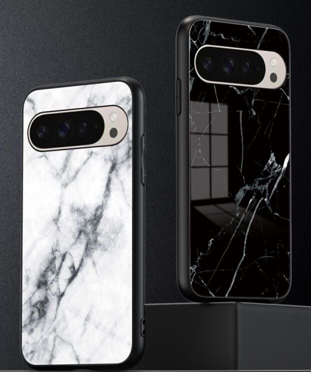 Захисний чохол Deexe Gradient Pattern для Google Pixel 9 / 9 Pro - Black / Gold: фото 8 з 9