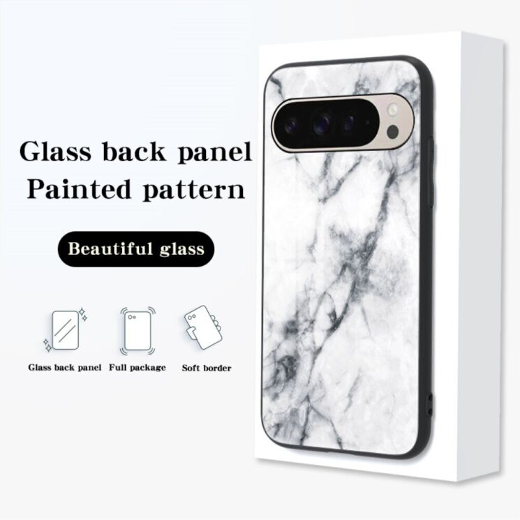 Захисний чохол Deexe Gradient Pattern для Google Pixel 9 / 9 Pro - Black / Gold: фото 7 з 9
