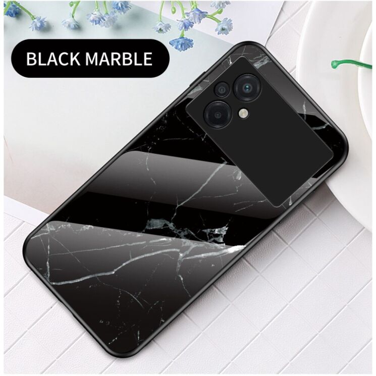 Захисний чохол Deexe Gradient Pattern для Xiaomi Poco M5 - Black: фото 2 з 4