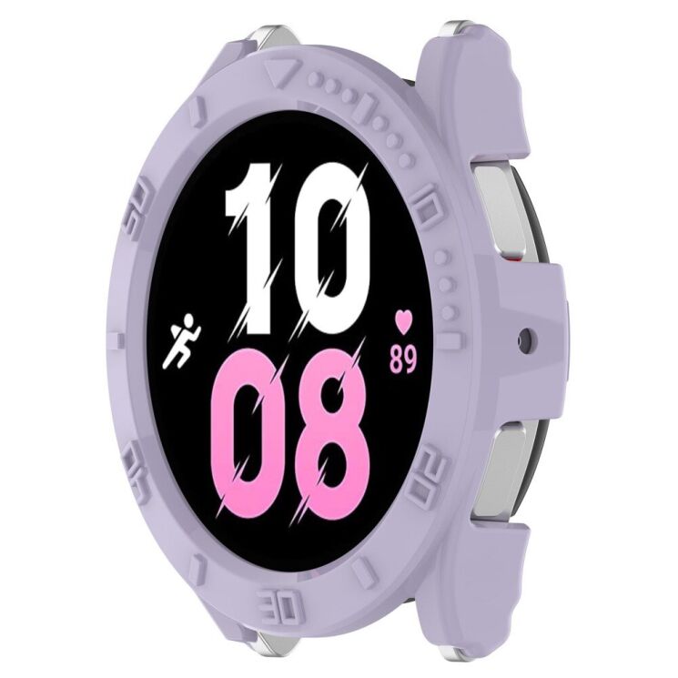 Захисний чохол Deexe Hard Frame для Samsung Galaxy Watch 5 Pro (45mm) - Purple: фото 4 з 8