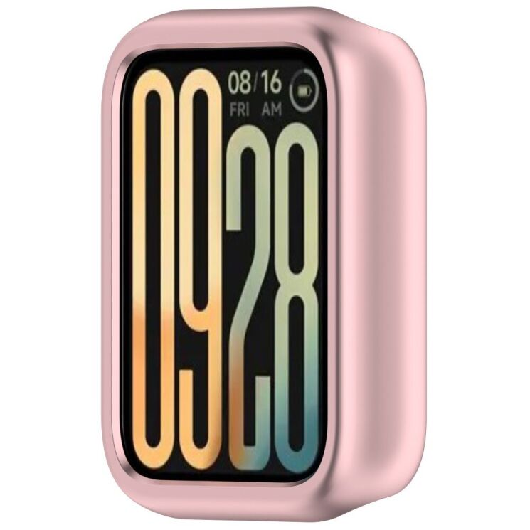 Защитный чехол Deexe Hard Frame для Xiaomi Mi Smart Band 9 Pro - Rose Pink: фото 2 из 7