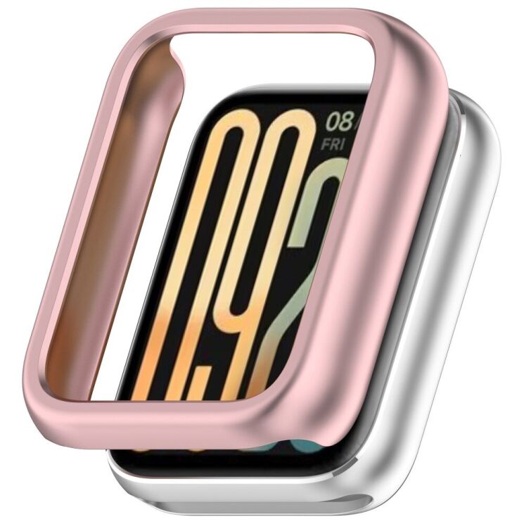 Защитный чехол Deexe Hard Frame для Xiaomi Mi Smart Band 9 Pro - Rose Pink: фото 1 из 7