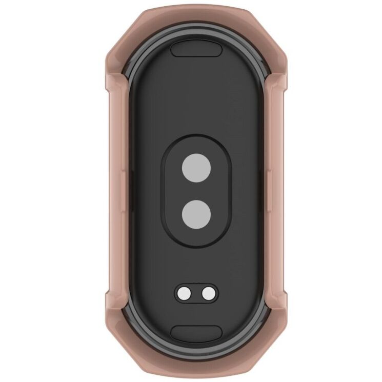 Защитный чехол Deexe Hard Frame для Xiaomi Mi Smart Band 9 - Pink: фото 7 из 8