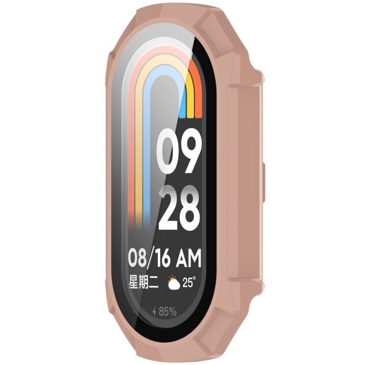 Защитный чехол Deexe Hard Frame для Xiaomi Mi Smart Band 9 - Pink: фото 2 из 8