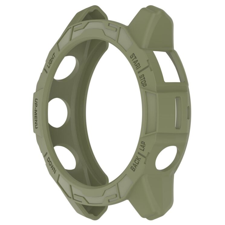Захисний чохол Deexe Hollow Cover для Garmin Fenix 7S Pro / 7S / Epix Pro (Gen 2) 42mm - Jungle Green: фото 4 з 8