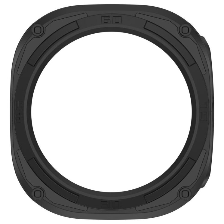 Защитный чехол Deexe Hollow Cover для Samsung Galaxy Watch Ultra (47mm) - Black: фото 4 из 7