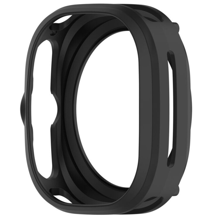 Защитный чехол Deexe Hollow Cover для Samsung Galaxy Watch Ultra (47mm) - Black: фото 3 из 7