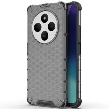Защитный чехол Deexe Honeycomb Series для Xiaomi Redmi 14C / Redmi A4 5G / Poco C75 - Black: фото 1 из 5
