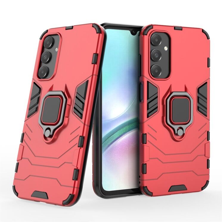 Защитный чехол Deexe Hybrid Case для Samsung Galaxy A15 (A155) - Red: фото 5 из 8